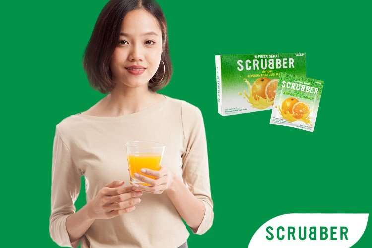 minum scrubber untuk diet