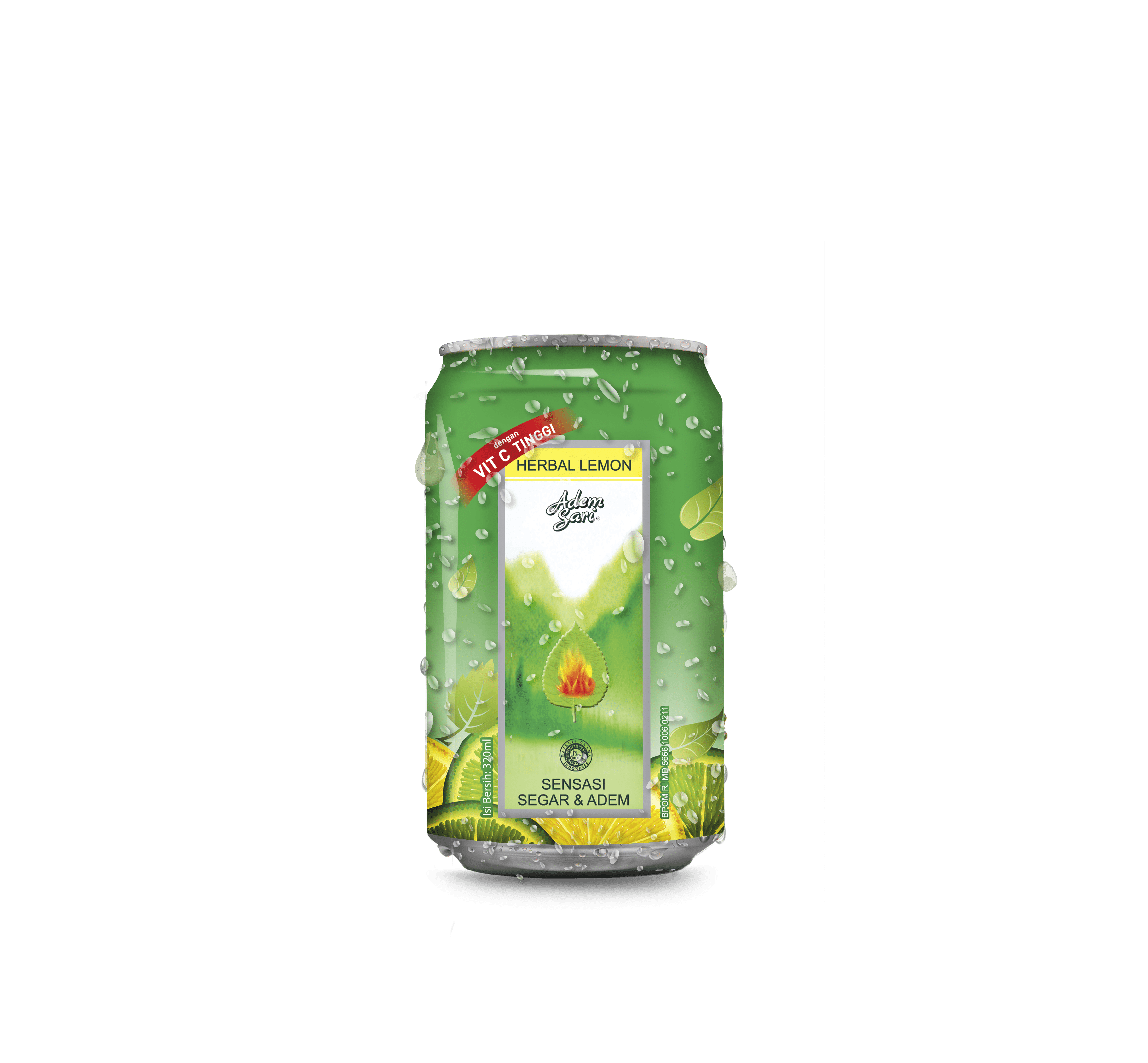 Adem Sari Ching Ku Herbal Lemon Can