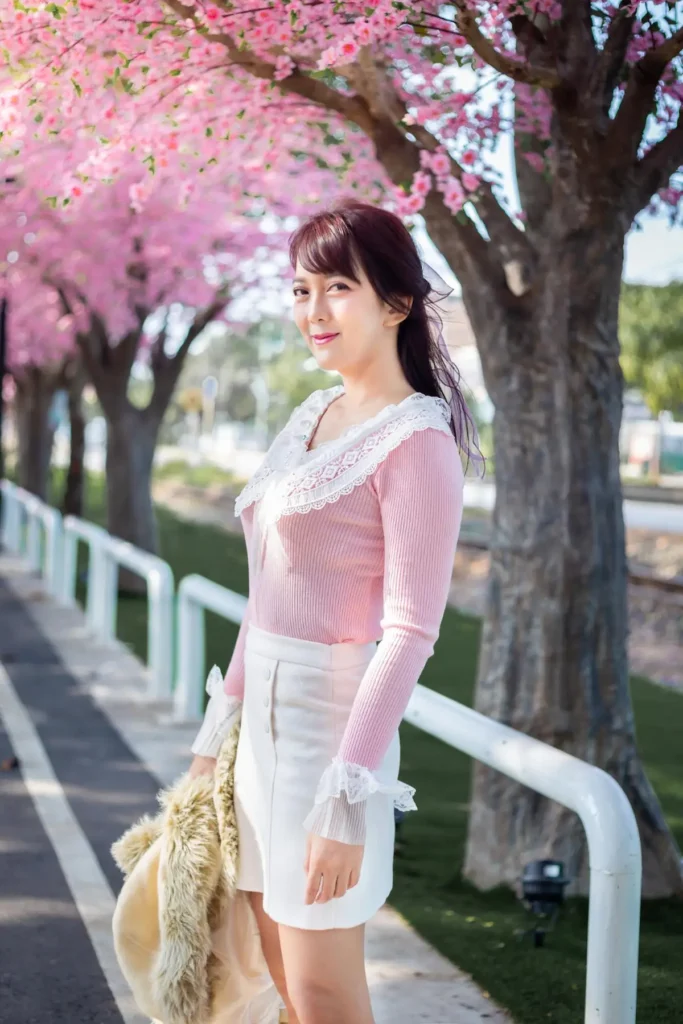 Outfit jalan-jalan soft girl korean look