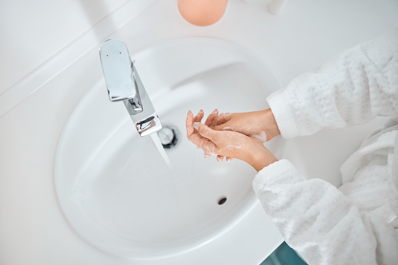 cara mencuci tangan yang benar