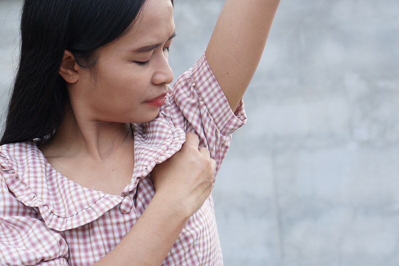 cara mengatasi ketiak basah