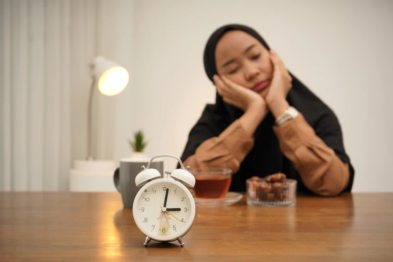 cara mengatur waktu tidur saat puasa