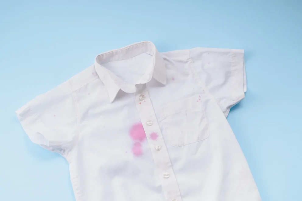 cara menghilangkan noda luntur pada baju putih