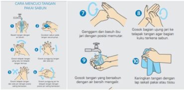 cara mencuci tangan yang benar