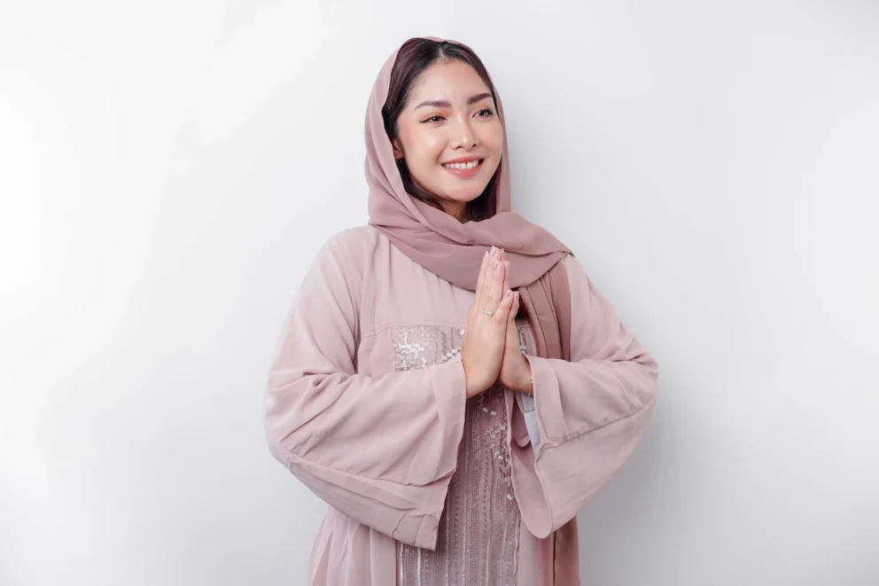 gaya hijab pashmina