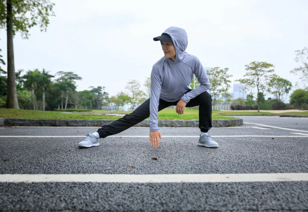 pemanasan sebelum lari
