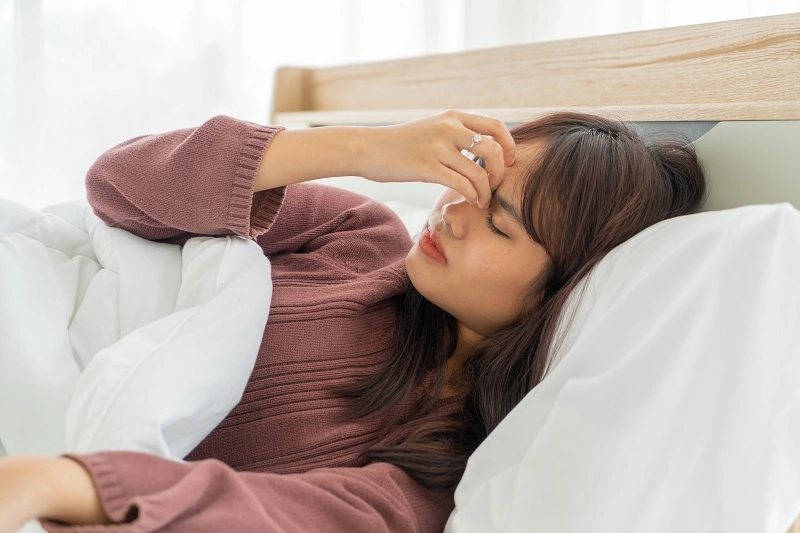 posisi tidur saat hidung tersumbat